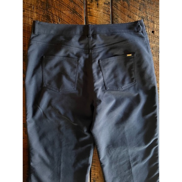 St. John Navy Blue Womens Trouser Slacks Pants Size 8 - Picture 5 of 12